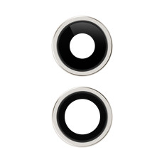 Скло камери для iPhone 11 в рамці (White)