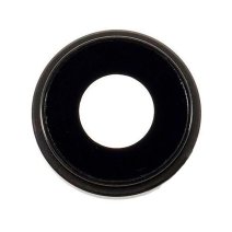 Стекло камеры для Apple iPhone Xr в рамке (Black) (Original)