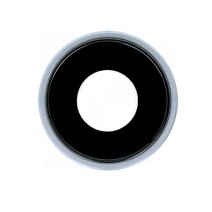 Стекло камеры для Apple iPhone Xr в рамке (White) (Original)