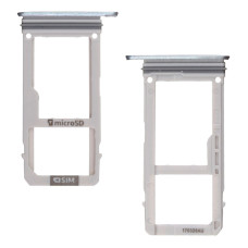 Держатель SIM-карты для Samsung A320 Galaxy A3 (2017) (Blue) Dual Sim