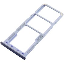 Держатель SIM-карты и карты памяти для Samsung A325 Galaxy A32 (2021) (2×SIM, карта памяти) (Awesome violet)
