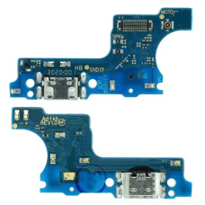 Нижня плата для Samsung A015 Galaxy A01 (2020) з роз’ємом зарядки та мікрофоном (Original PRC)