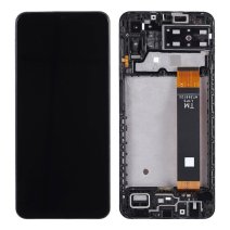 Дисплей для Samsung A135 Galaxy A13 (2022) с тачскрином в рамке (Black) (Original)