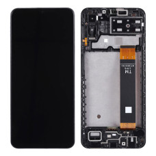 Дисплей для Samsung A135 Galaxy A13 (2022) з тачскріном в рамці (Black) (Original)