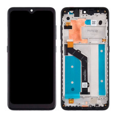Дисплей для Nokia 7.2 з тачскріном в рамці (Black) (Original PRC)