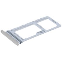Тримач SIM-карти та карти пам’яті для Samsung G985 Galaxy S20 Plus (версія на 2×SIM) (Cloud white)
