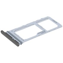 Тримач SIM-карти та карти пам’яті для Samsung G985 Galaxy S20 Plus (версія на 2×SIM) (Cosmic gray)