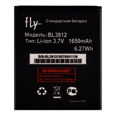 Акумулятор Fly BL3812 для Fly IQ4416 Era Life 5 (1650 mAh)