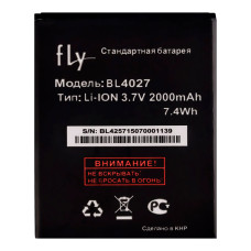 Акумулятор Fly BL4027 для Fly IQ4410 Quad Phoenix (1800 mAh)
