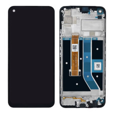 Дисплей для Realme 7i с тачскрином в рамке (Black) (Original)