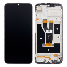 Дисплей для Realme C21 с тачскрином в рамке (Black) (Original)