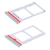 Тримач SIM-карти для Xiaomi Mi 10 Lite (5G) (версія на 2×SIM) (White)