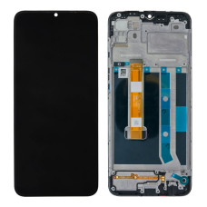 Дисплей для Oppo A17 с тачскрином в рамке (Black)