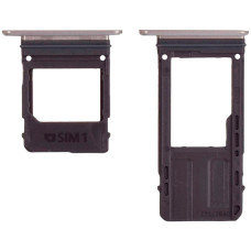 Держатель SIM-карты для Samsung A720 Galaxy A7 (2017) (Gold) One Sim