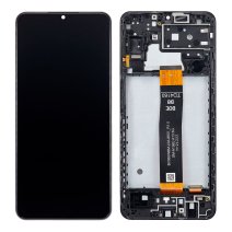 Дисплей для Samsung A136 Galaxy A13 (5G) (2021) з тачскріном в рамці (Black) (Original)
