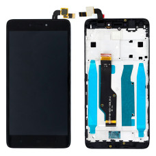 Дисплей для Xiaomi Redmi Note 4x з тачскріном в рамці (Black) (Original)