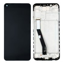 Дисплей для Xiaomi Redmi Note 9 з тачскріном в рамці (Black)