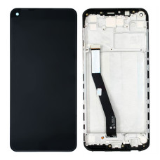 Дисплей для Xiaomi Redmi Note 9 з тачскріном в рамці (Black)