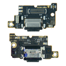 Нижняя плата для Xiaomi Poco F3 с разъемом зарядки и микрофоном (Original)