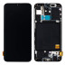 Дисплей для Samsung A405 Galaxy A40 (2019) з тачскріном в рамці (Black) (Original)