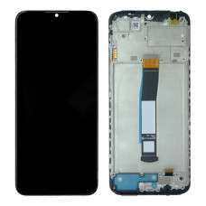 Дисплей для Xiaomi Redmi 10C з тачскріном в рамці (Black)