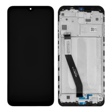 Дисплей для Xiaomi Redmi 9 Prime с тачскрином в рамке (Black) (Original PRC)