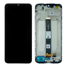 Дисплей для Xiaomi Redmi 9C з тачскріном в рамці (Black)