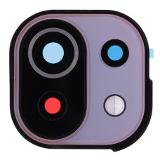 Скло камери для Xiaomi Mi 11 Lite в рамці (Pink) (Original)