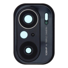 Скло камери для Xiaomi Mi 11i в рамці (Cosmic black)