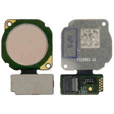 Сканер відбитка пальця для Huawei Honor 8 Lite / P8 Lite (2017) / Nova Lite (2017) (Gold)