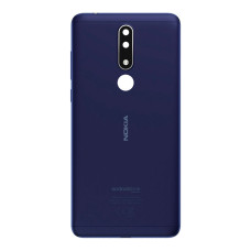 Задня кришка для Nokia 3.1 Plus (Blue) (Original)