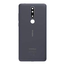 Задня кришка для Nokia 3.1 Plus (Grey) (Original)