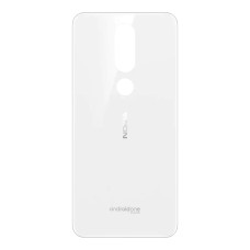 Задня кришка для Nokia 6.1 Plus (White) (Original)
