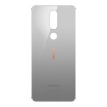 Задняя крышка для Nokia 7.1 (Silver) (Original)