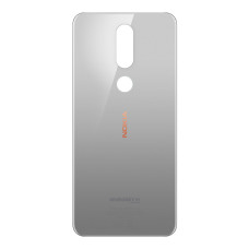 Задня кришка для Nokia 7.1 (Silver) (Original)