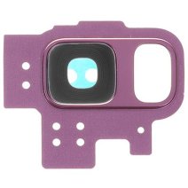 Скло камери для Samsung G960 Galaxy S9 в рамці (Lilac purple) (Original)