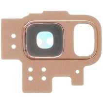 Скло камери для Samsung G960 Galaxy S9 в рамці (Sunrise gold) (Original)