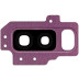 Скло камери для Samsung G965 Galaxy S9 Plus в рамці (Lilac purple)