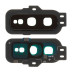 Скло камери для Samsung G970 Galaxy S10e в рамці (Black)