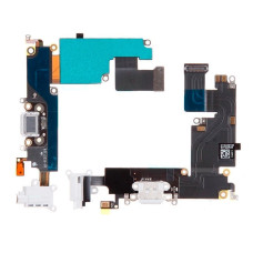 Шлейф для Apple iPhone 6s Plus з роз’ємом зарядки (White) (Original PRC)