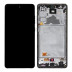 Дисплей для Samsung A725 Galaxy A72 (2021) з тачскріном в рамці (Black) (Original)