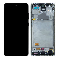 Дисплей для Samsung A725 Galaxy A72 (2021) з тачскріном в рамці (White) (Original)