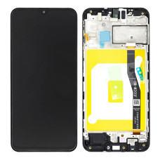Дисплей для Samsung M205 Galaxy M20 (2019) з тачскріном в рамці (Black) (Original)