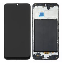 Дисплей для Samsung M305 Galaxy M30 (2019) с тачскрином в рамке (Black) (OLED) (Big size)