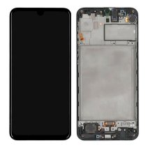 Дисплей для Samsung M315 Galaxy M31 (2020) с тачскрином в рамке (Black) (Original)