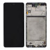 Дисплей для Samsung M515 Galaxy M51 (2020) з тачскріном в рамці (Black) (Original)