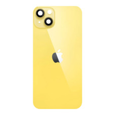 Задня кришка для iPhone 14 Plus (Yellow) (Original PRC) зі склом камери
