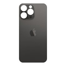 Задняя крышка для Apple iPhone 14 Pro (Space black) (Большое отверстие)