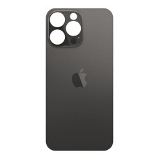 Задняя крышка для iPhone 14 Pro Max (Space black) (Большое отверстие)