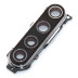 Скло камери для Xiaomi Redmi Note 8 (2021) в рамці (Silver)